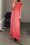 BORIS BIDJAN SABERI Dyed Gradient Sleeveless Maxi Dress WDRESS4 F035